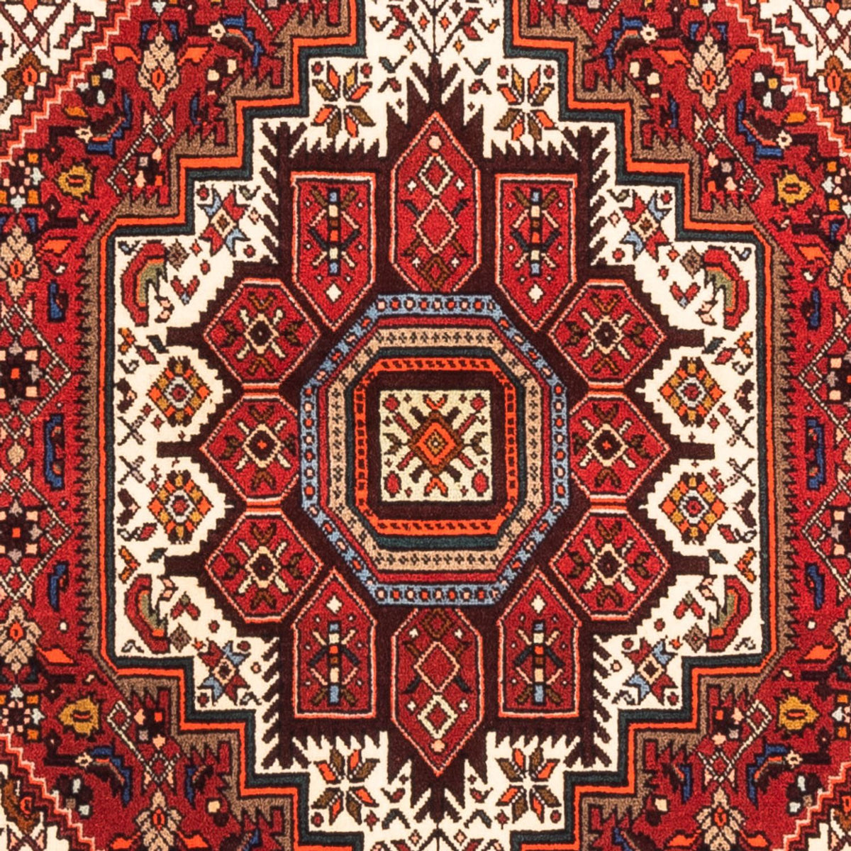 Alfombra persa - Nómada - 153 x 102 cm - rojo