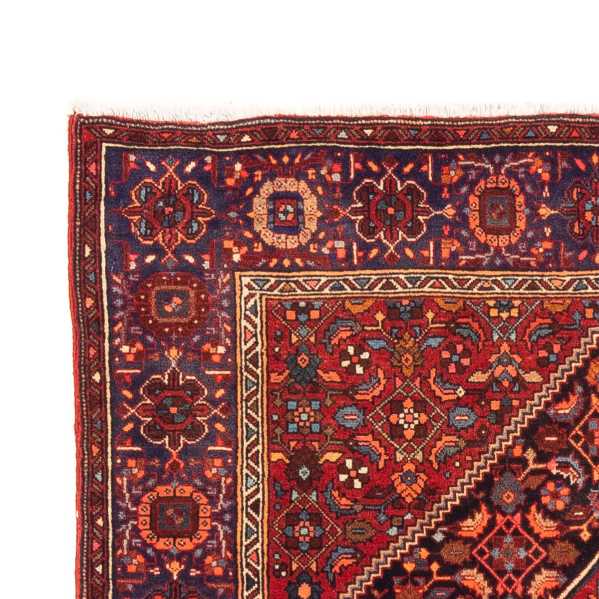 Alfombra persa - Nómada - 154 x 103 cm - rojo