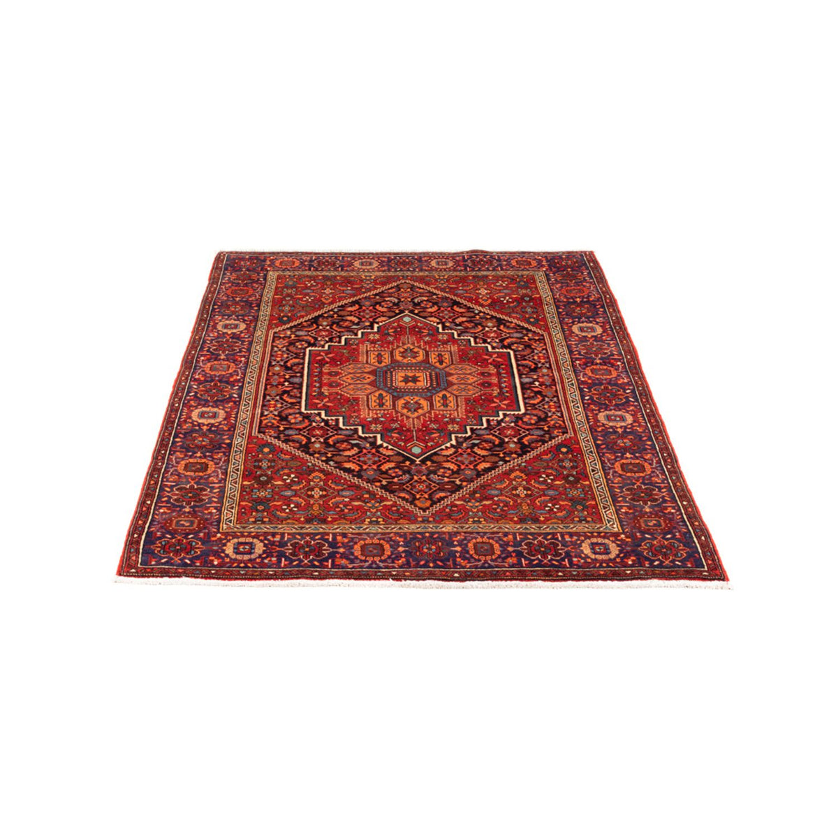 Alfombra persa - Nómada - 154 x 103 cm - rojo