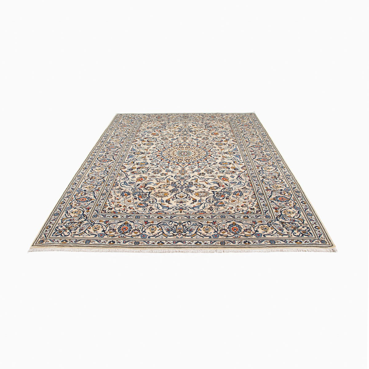 Alfombra persa - Keshan - 290 x 200 cm - beige