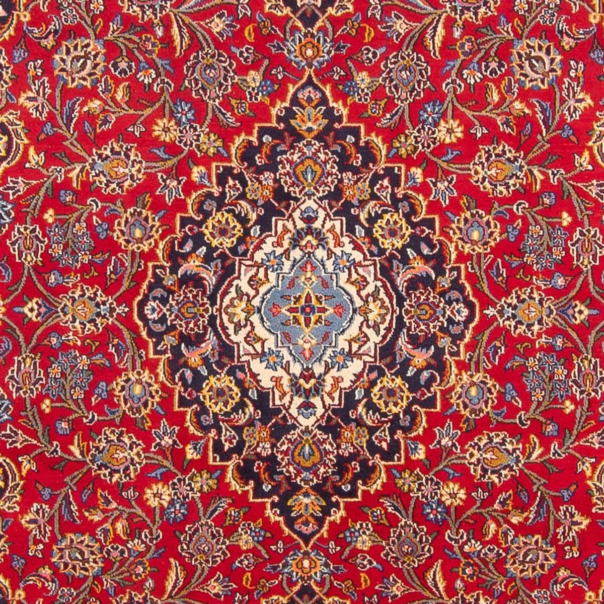 Alfombra persa - Keshan - 293 x 200 cm - rojo
