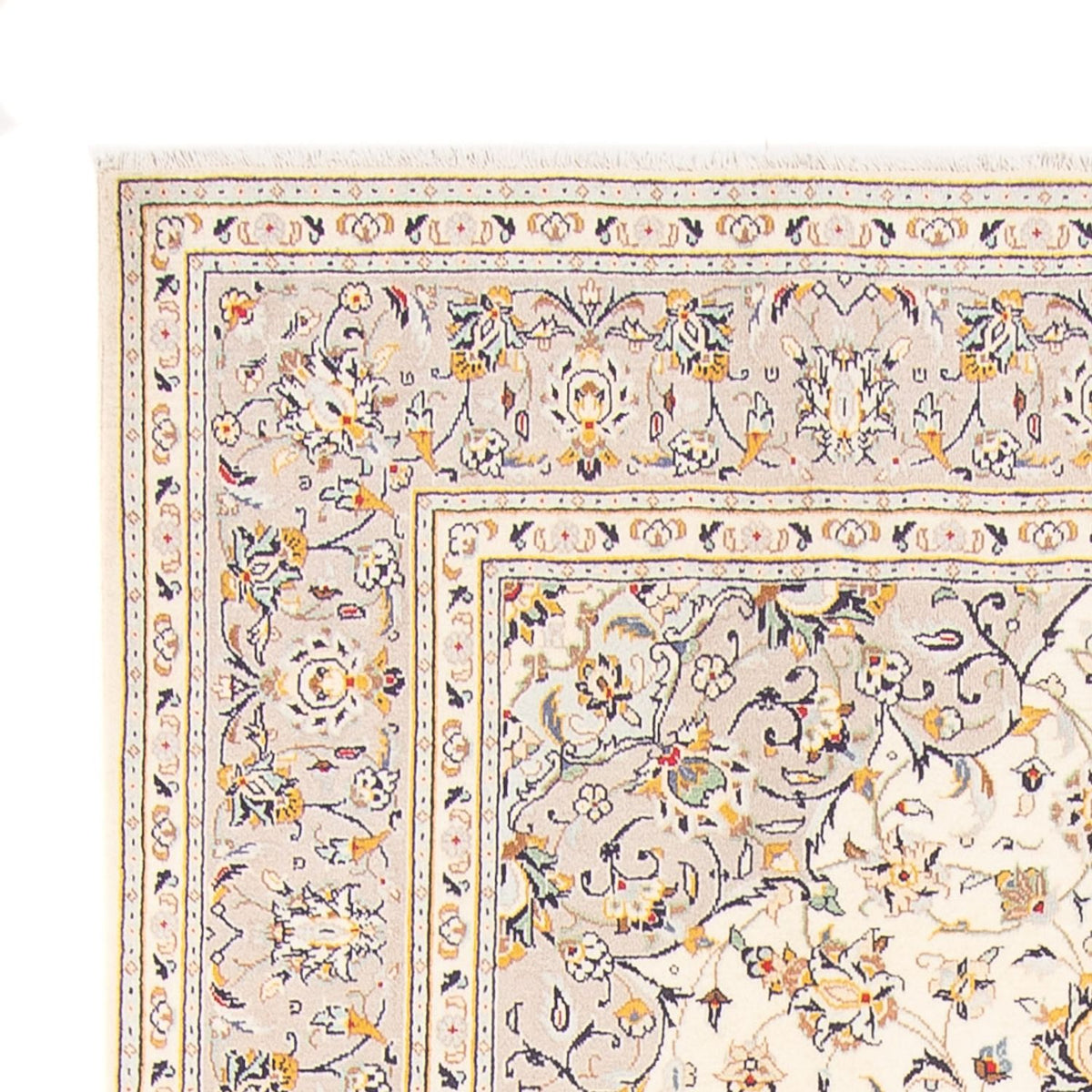 Alfombra persa - Keshan - 300 x 200 cm - crema