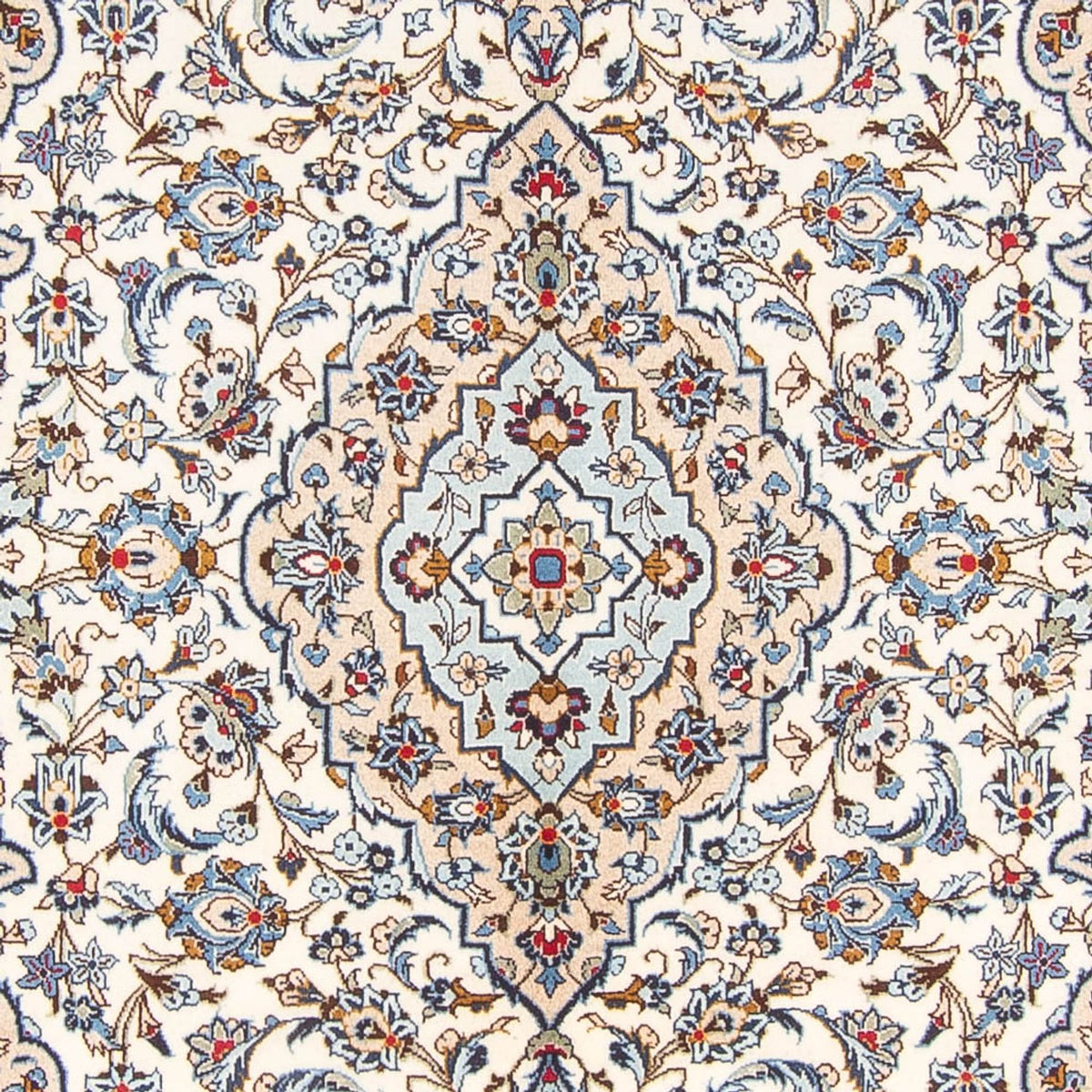 Alfombra persa - Keshan - 303 x 200 cm - beige