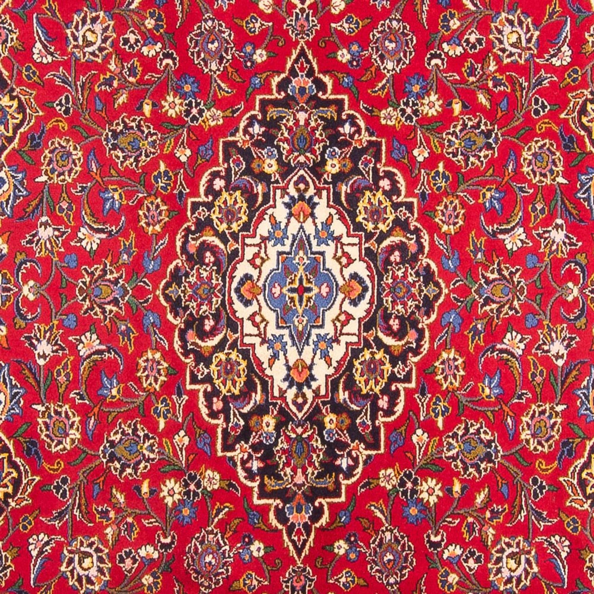 Alfombra persa - Keshan - 306 x 200 cm - rojo