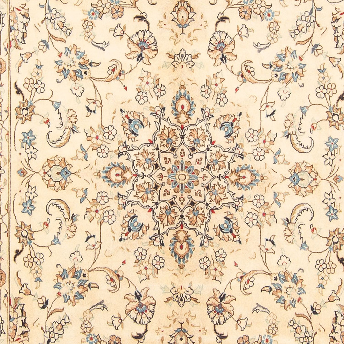 Alfombra persa - Keshan - 316 x 194 cm - beige