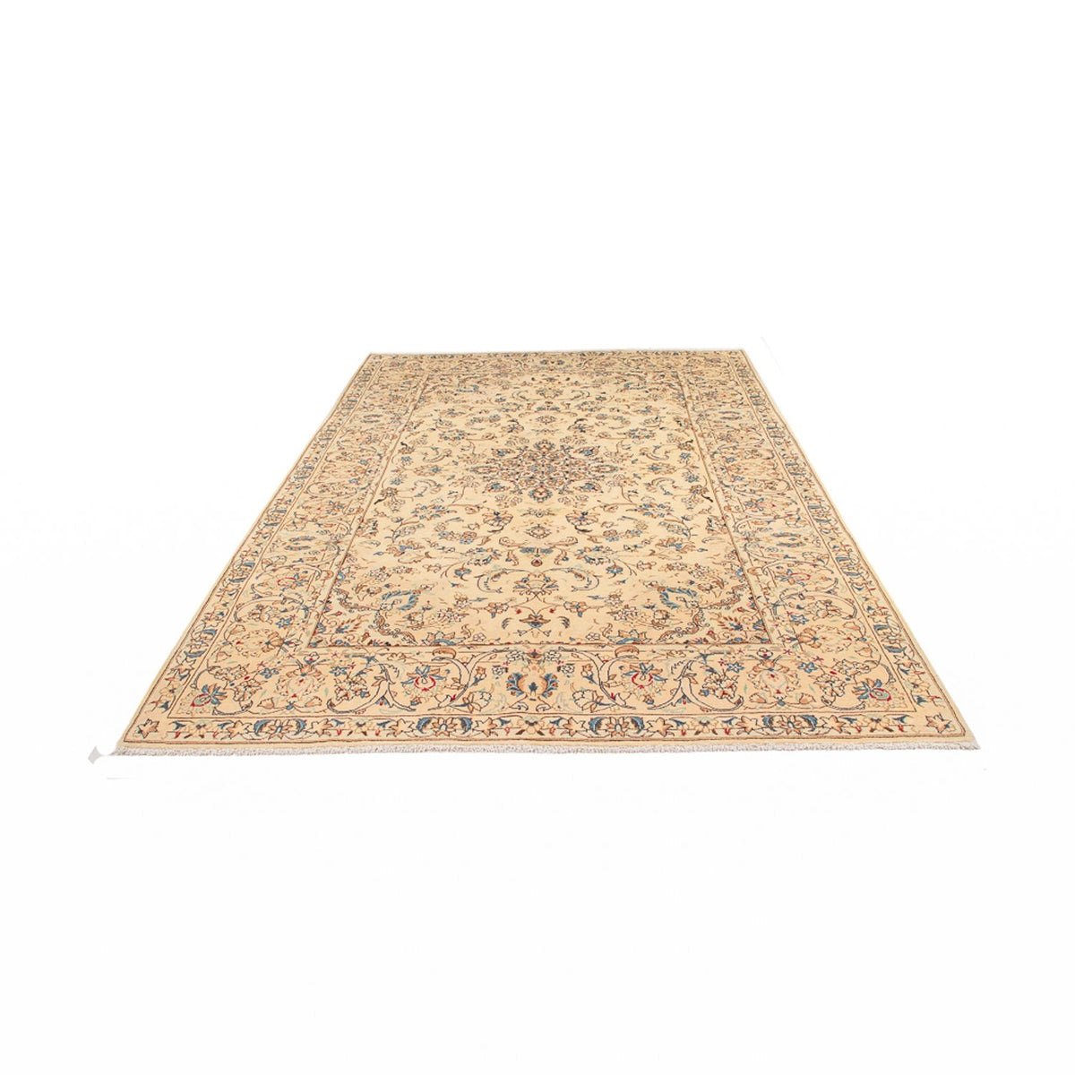 Alfombra persa - Keshan - 316 x 194 cm - beige