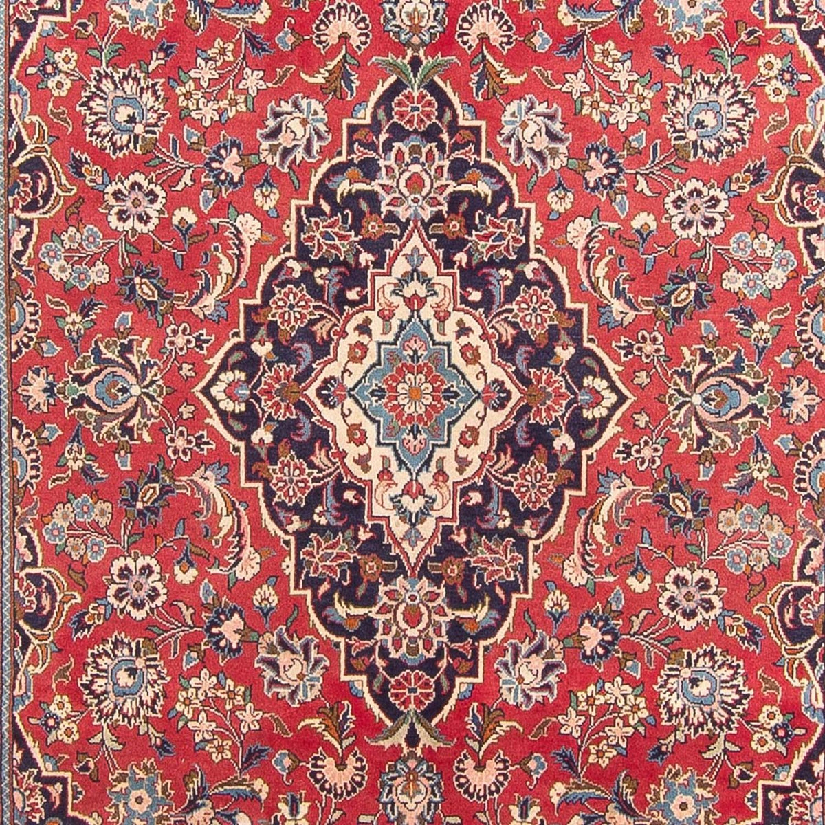 Alfombra persa - Keshan - 310 x 198 cm - rojo
