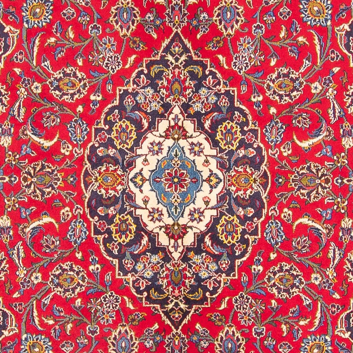 Alfombra persa - Keshan - 302 x 205 cm - rojo