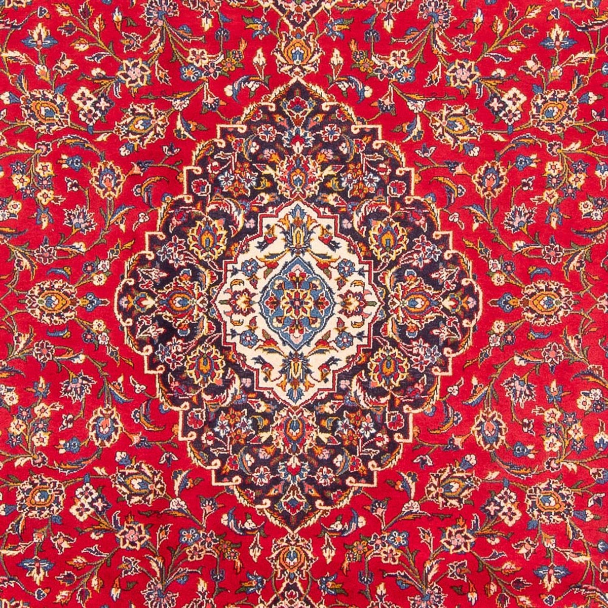 Alfombra persa - Keshan cuadrado - 254 x 246 cm - rojo