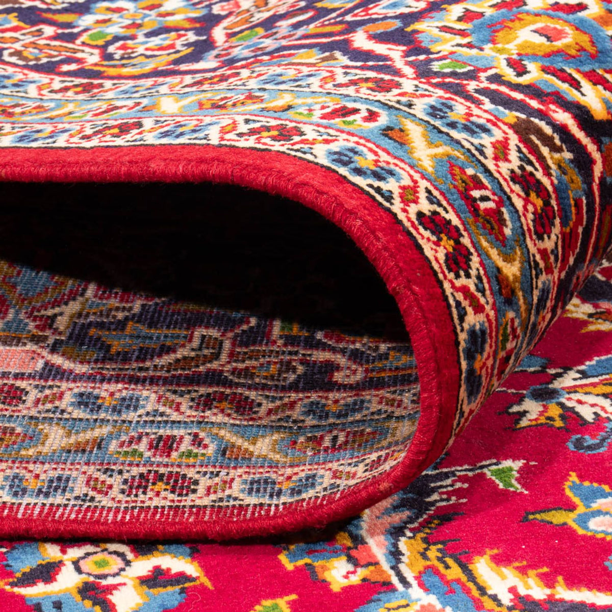 Alfombra persa - Keshan - 316 x 207 cm - rojo