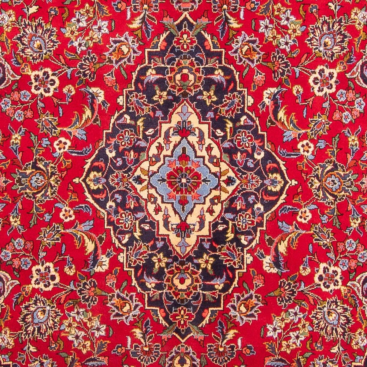 Alfombra persa - Keshan - 330 x 202 cm - rojo