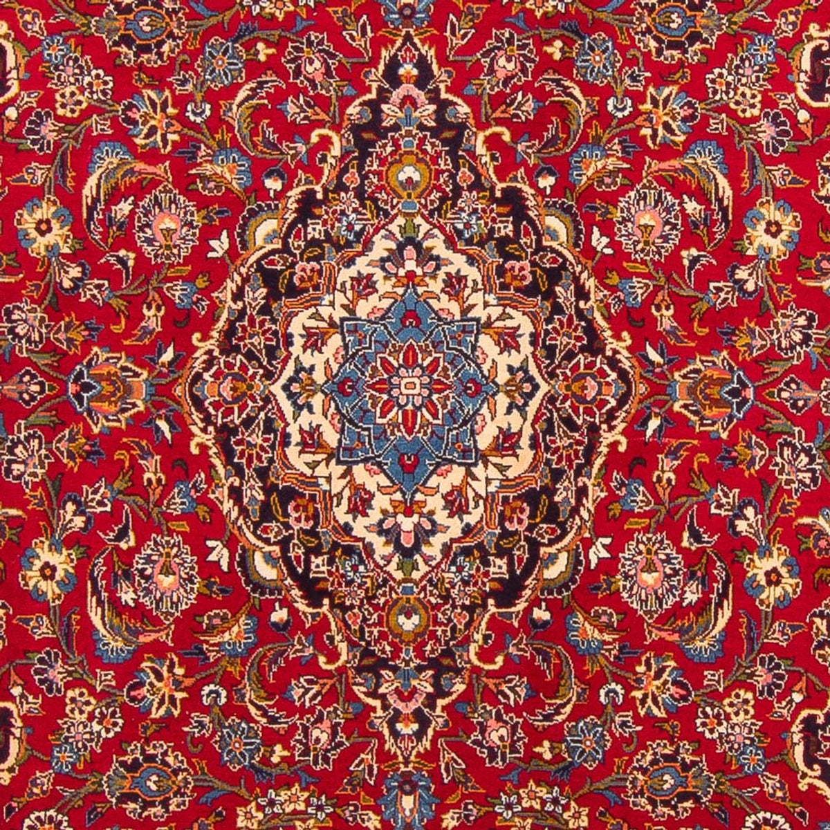 Alfombra persa - Keshan - 335 x 210 cm - rojo