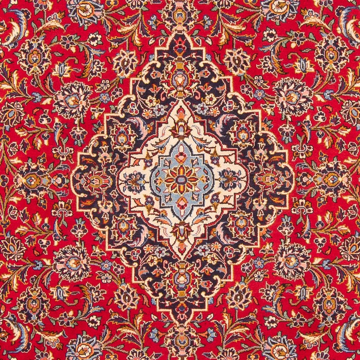 Alfombra persa - Keshan - 332 x 223 cm - rojo