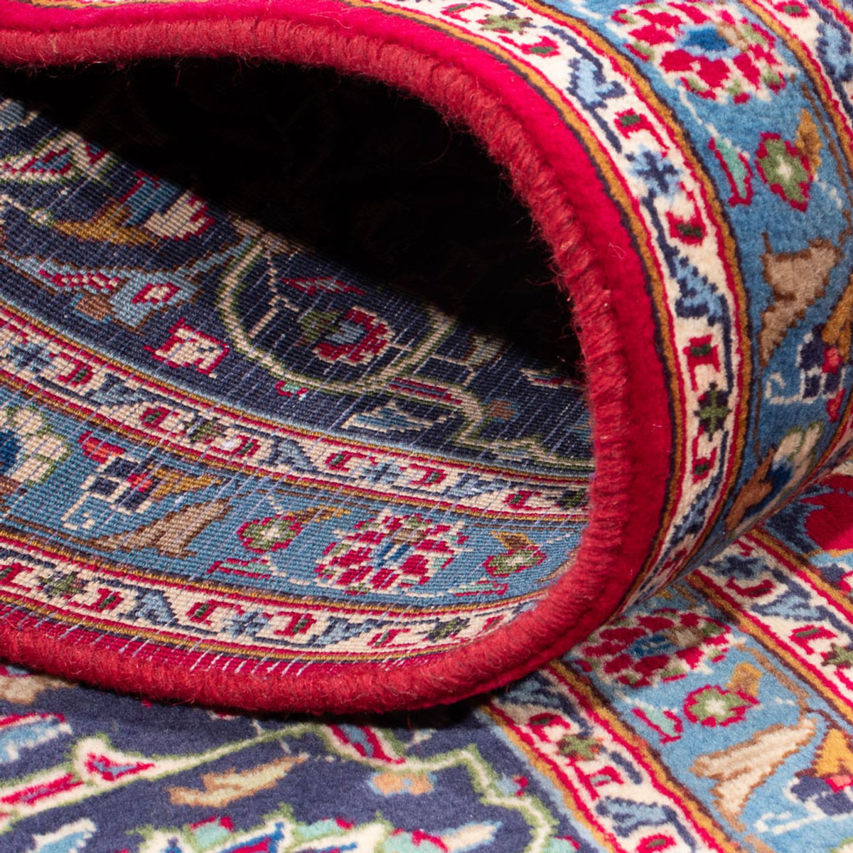 Alfombra persa - Keshan - 337 x 238 cm - rojo