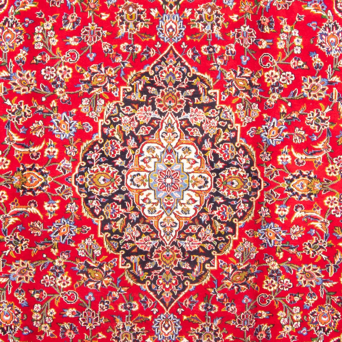Alfombra persa - Keshan - 340 x 243 cm - rojo