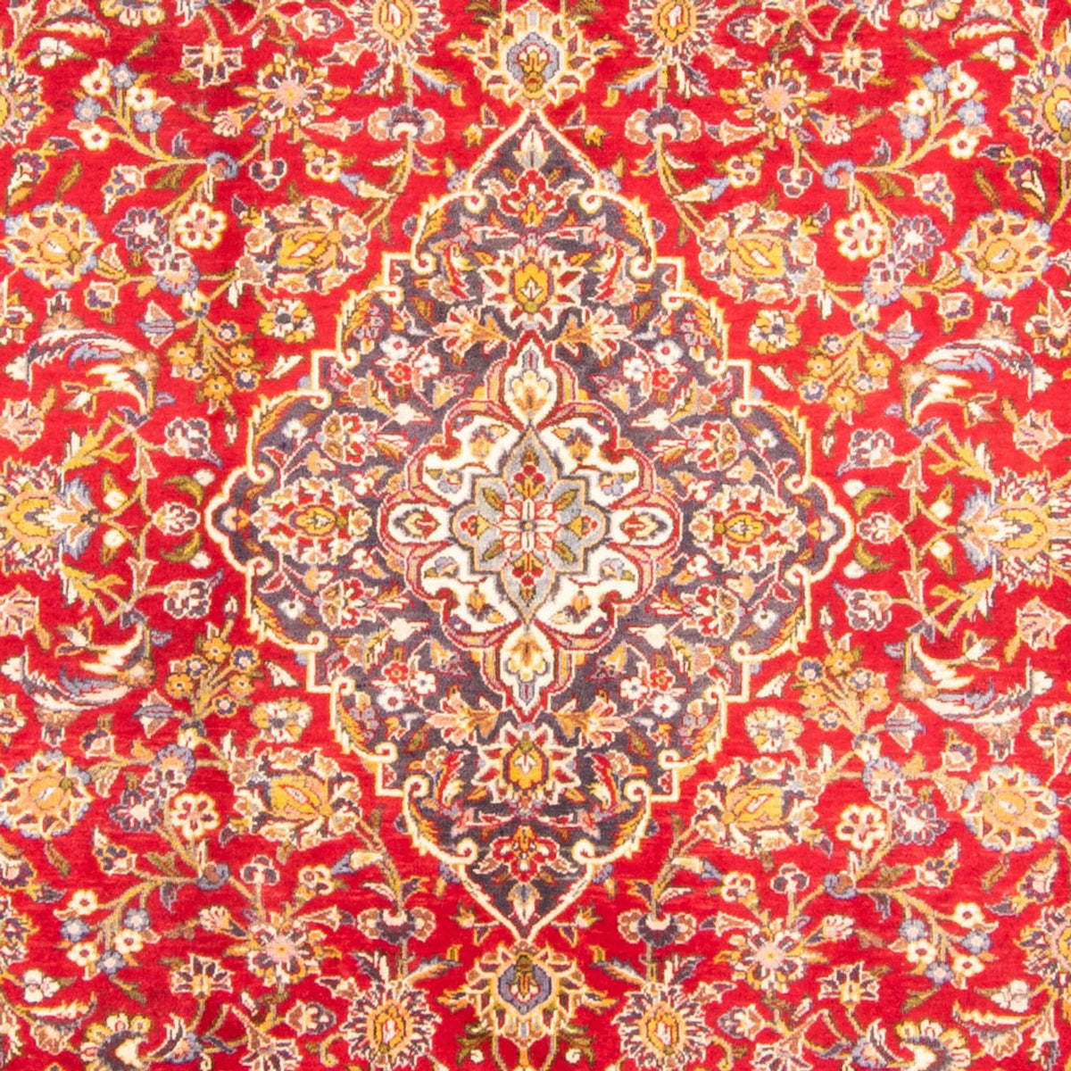 Alfombra persa - Keshan - 344 x 243 cm - rojo