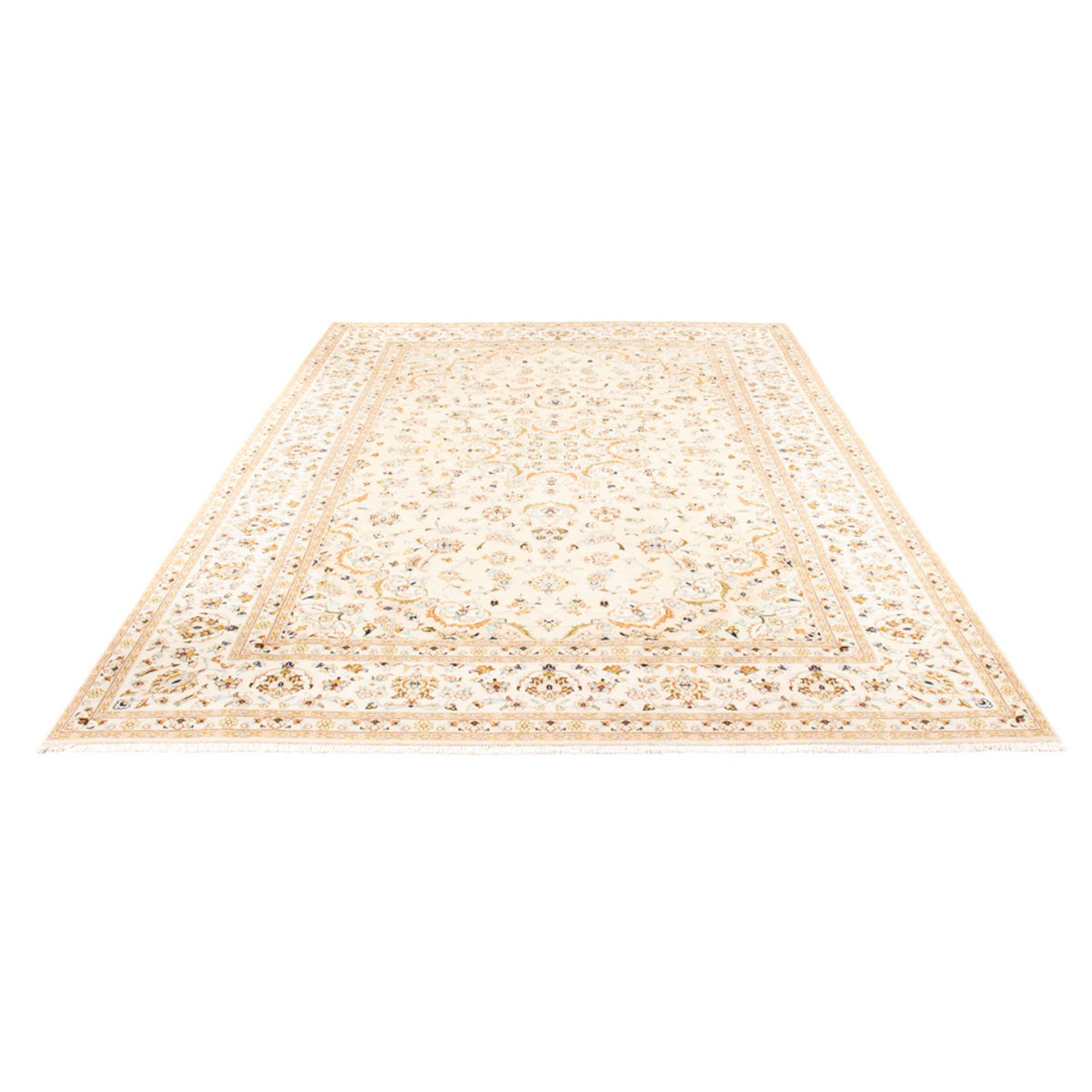 Alfombra persa - Keshan - 344 x 243 cm - crema