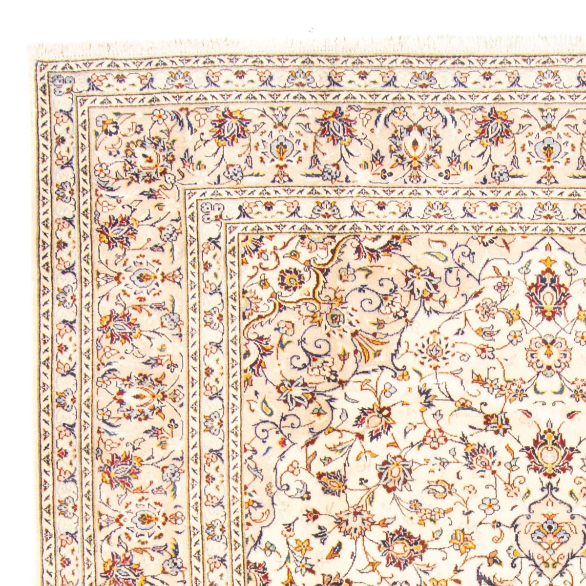 Alfombra persa - Keshan - 347 x 243 cm - crema