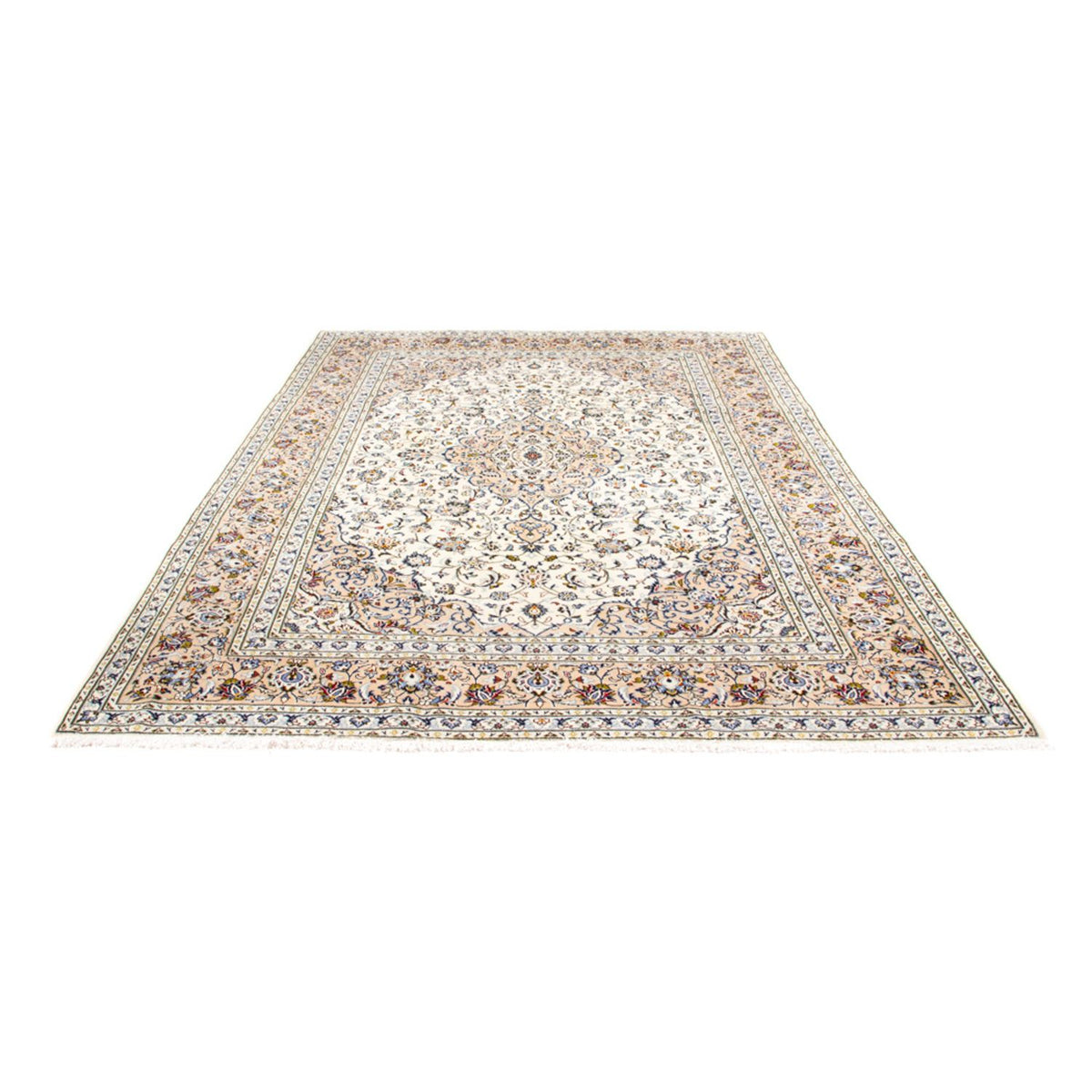 Alfombra persa - Keshan - 347 x 244 cm - crema