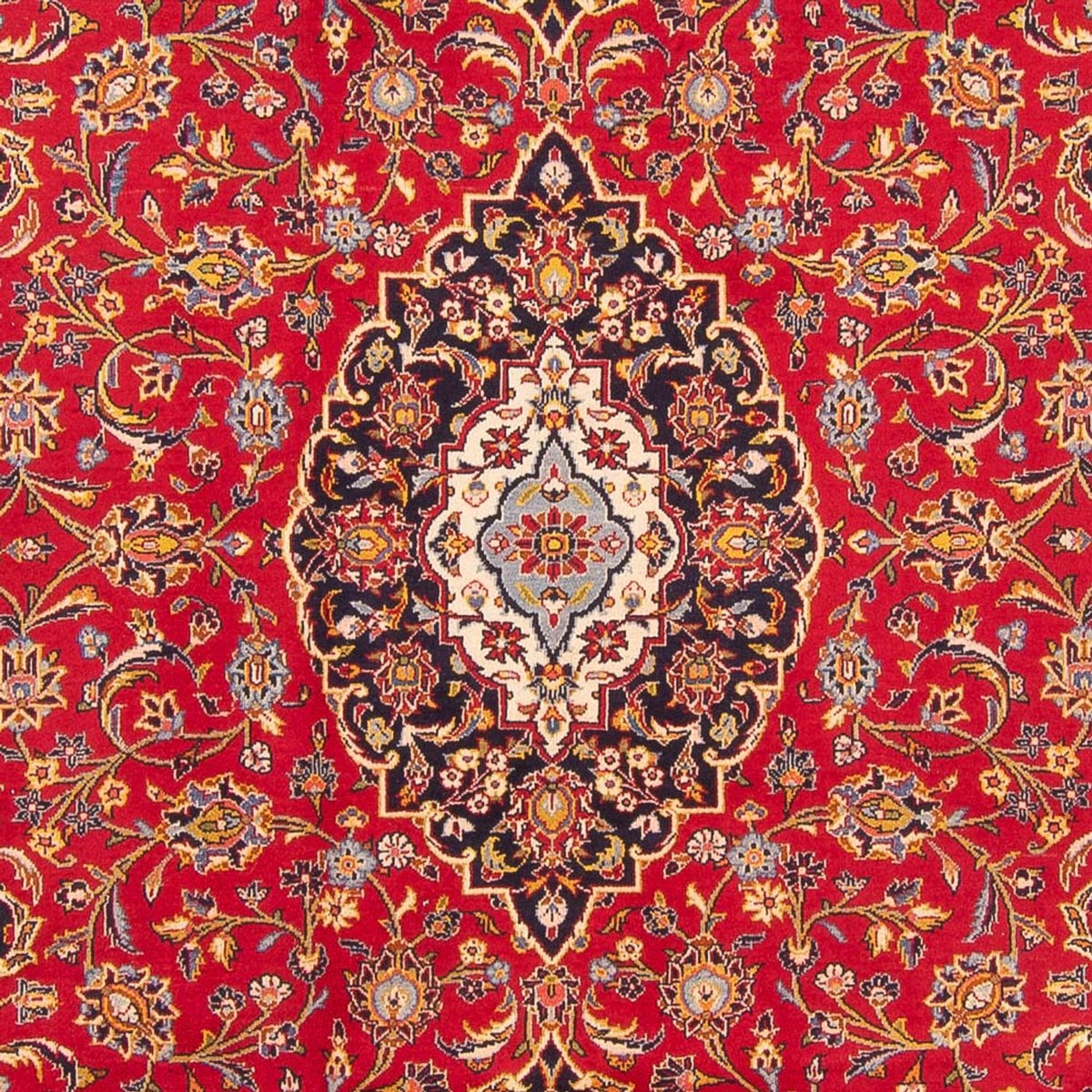 Alfombra persa - Keshan - 352 x 245 cm - rojo