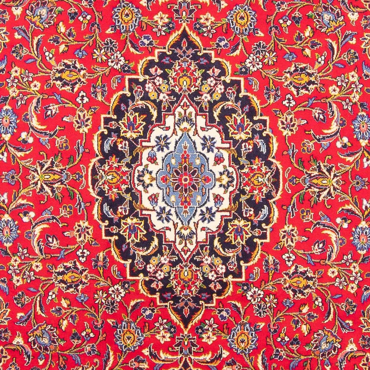 Alfombra persa - Keshan - 347 x 250 cm - rojo