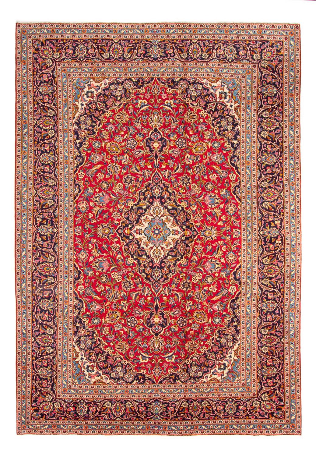 Alfombra persa - Keshan - 362 x 250 cm - óxido