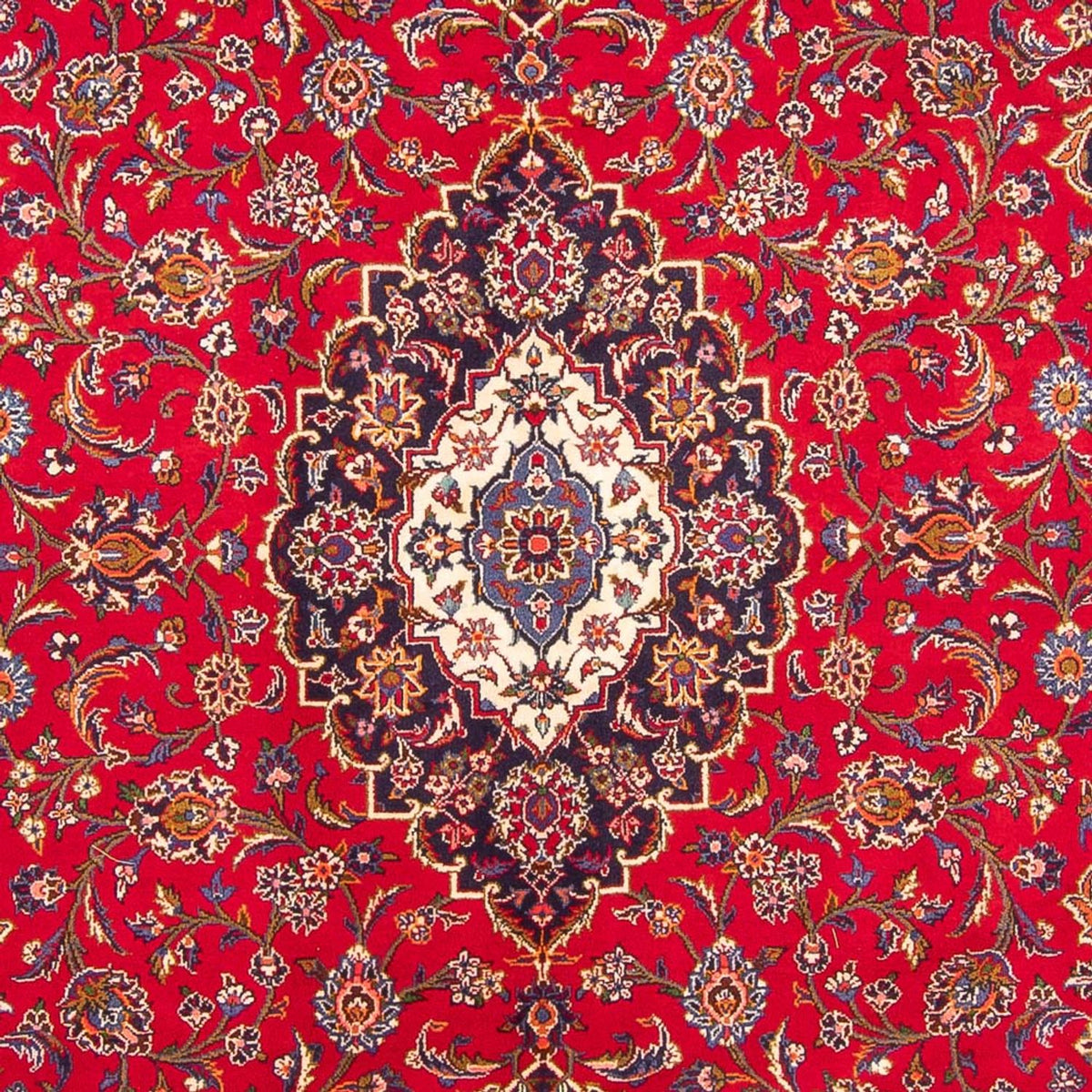 Alfombra persa - Keshan - 362 x 256 cm - rojo
