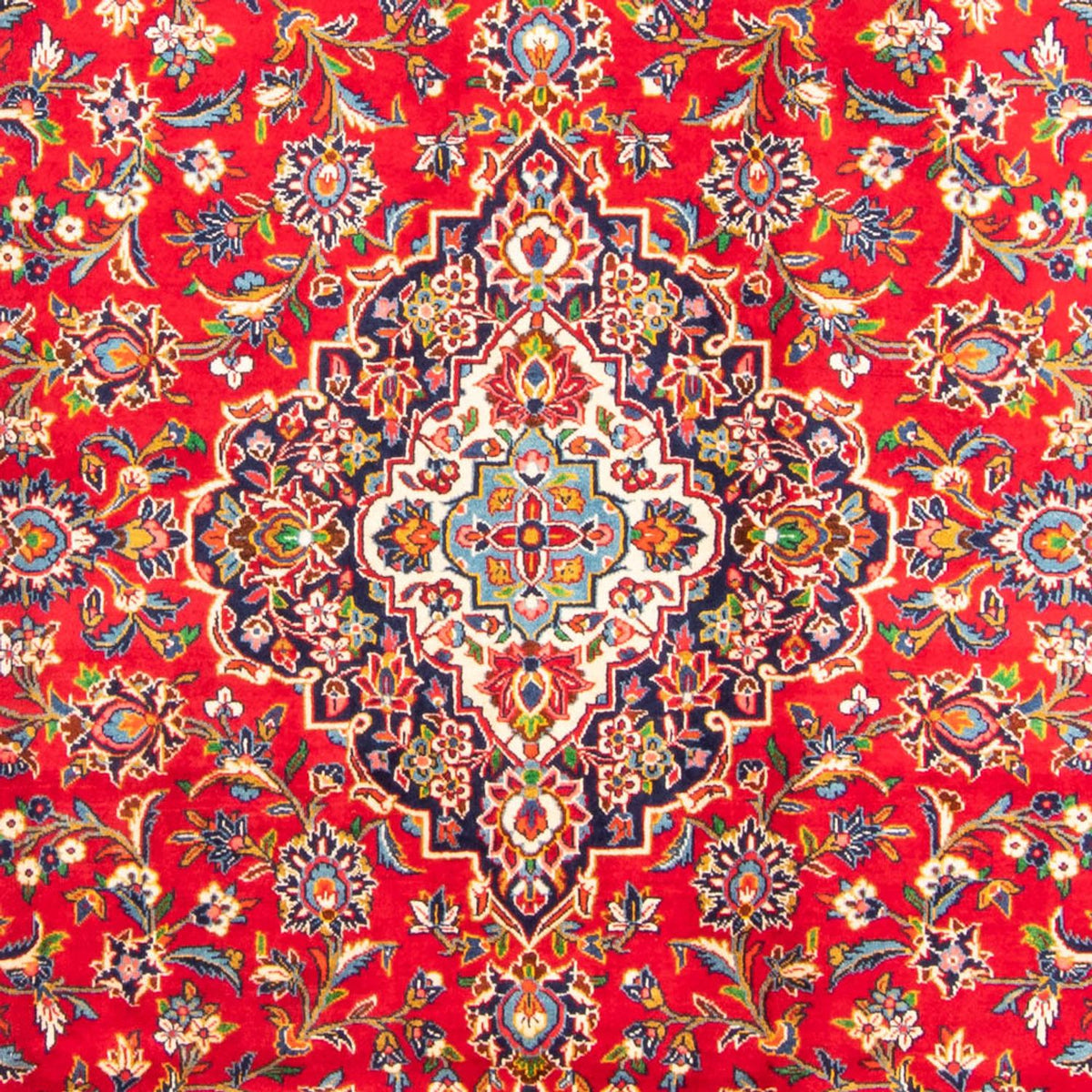 Alfombra persa - Keshan - 377 x 269 cm - rojo