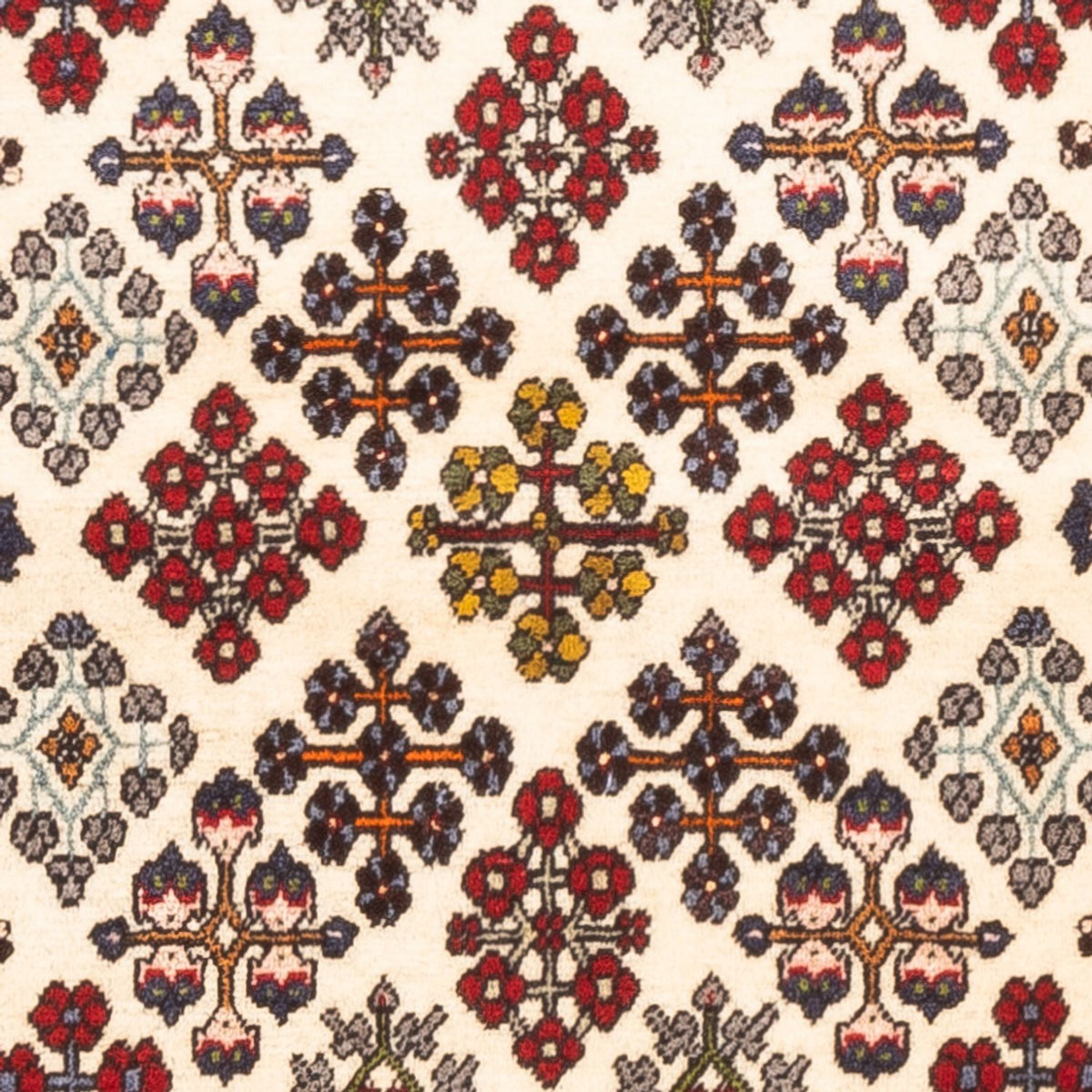 Alfombra de pasillo Alfombra persa - Nómada - 155 x 68 cm - crema