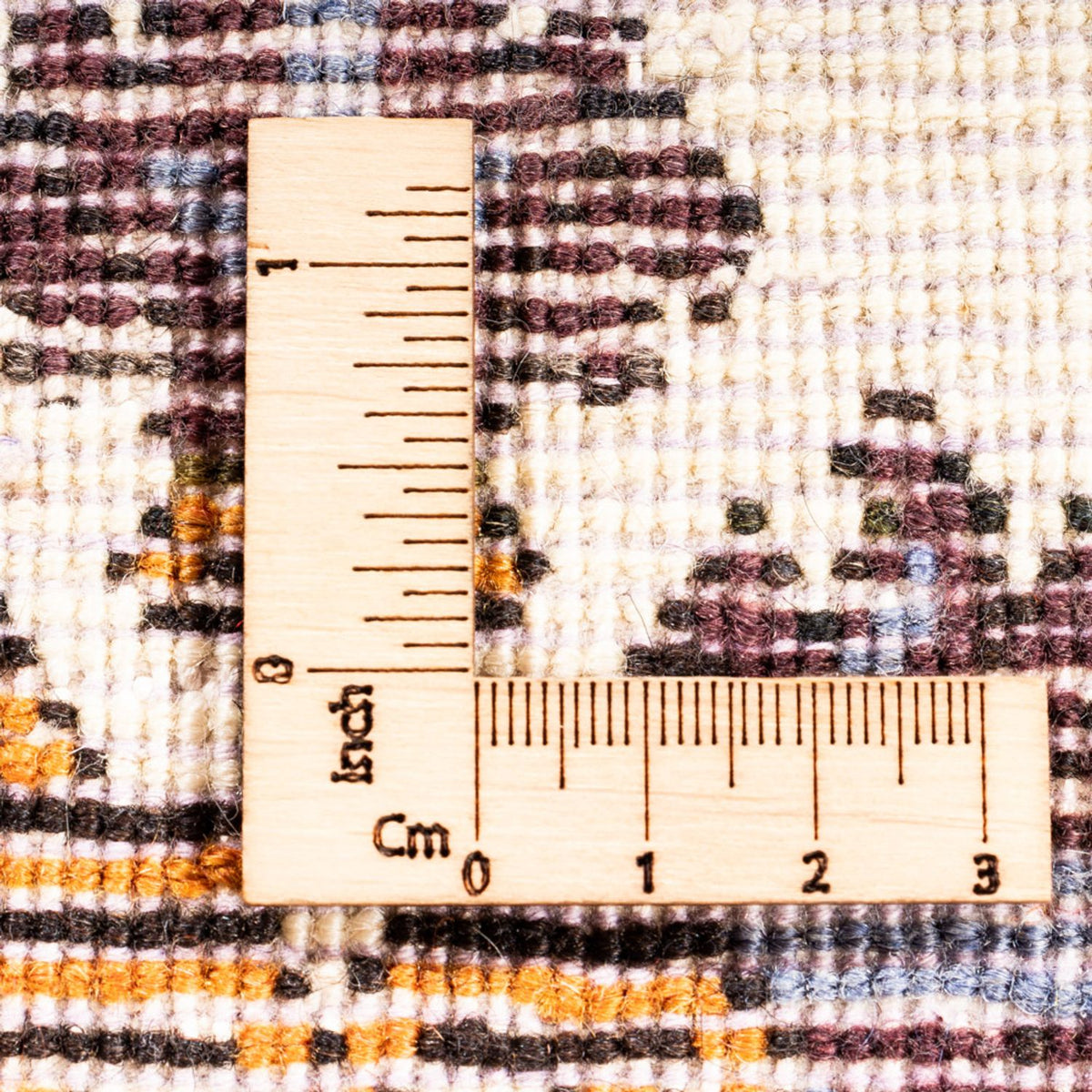 Alfombra de pasillo Alfombra persa - Nómada - 155 x 68 cm - crema