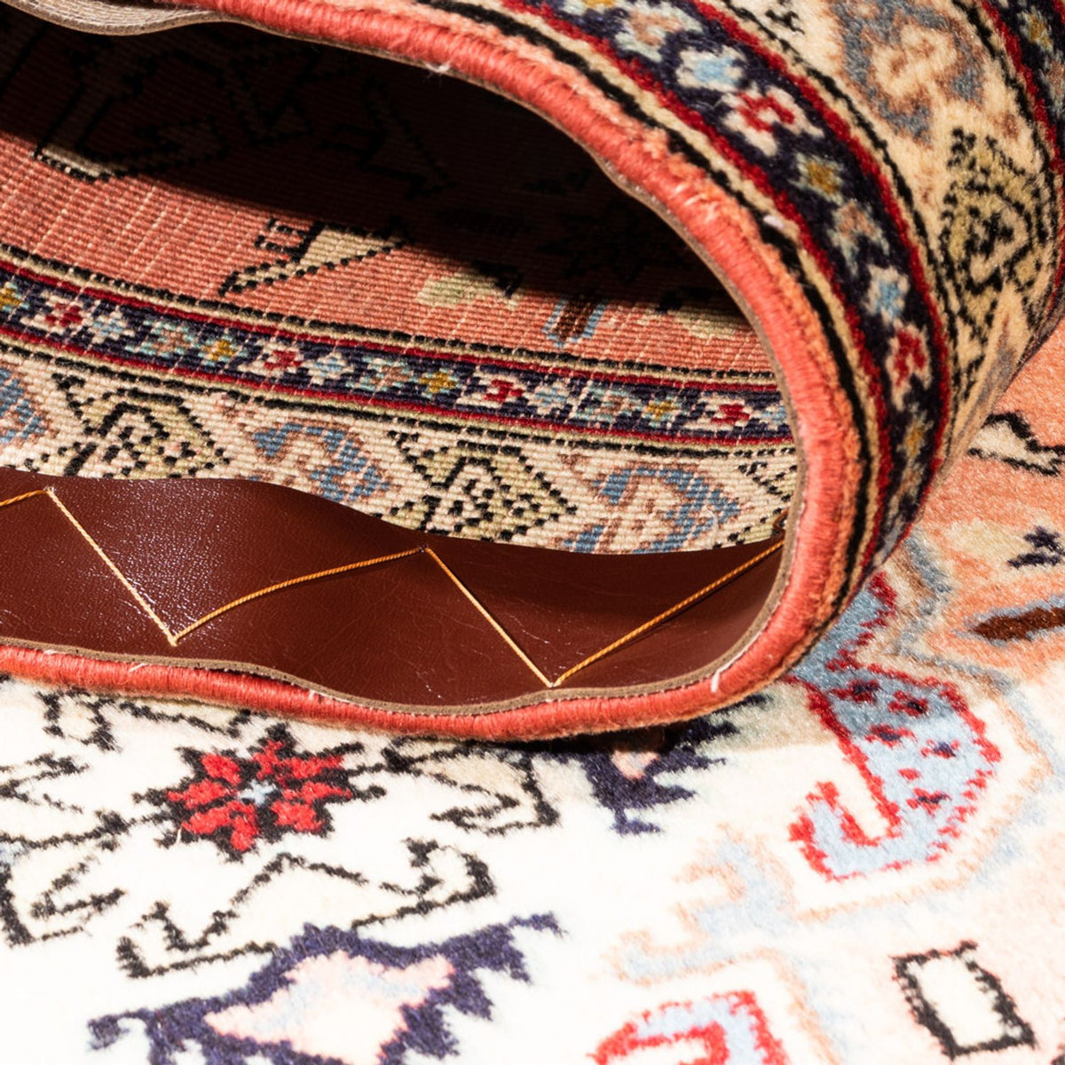 Alfombra de pasillo Alfombra persa - Nómada - 185 x 64 cm - salmón