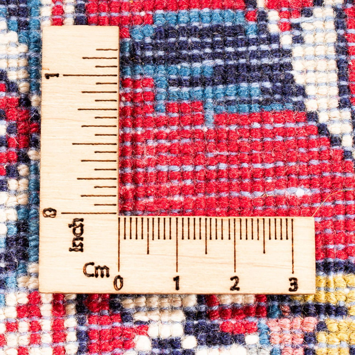 Alfombra de pasillo Alfombra persa - Keshan - 190 x 67 cm - rojo