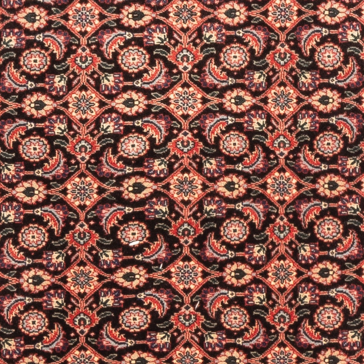 Alfombra de pasillo Alfombra Persa - Tabriz - Real - 198 x 67 cm - azul oscuro