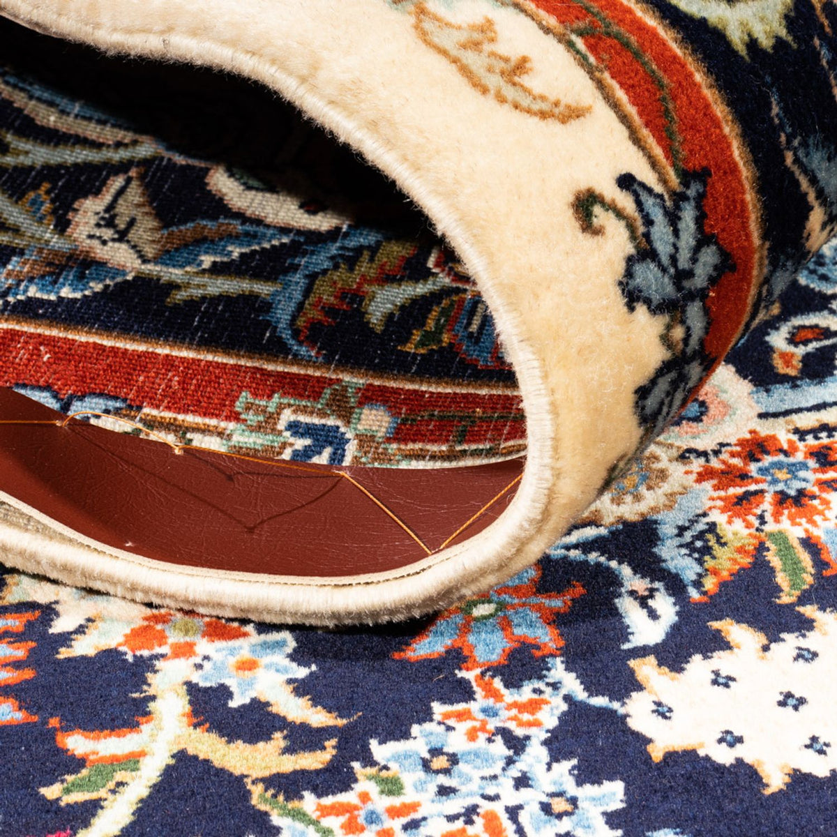 Alfombra de pasillo Alfombra persa - Clásica - 188 x 90 cm - azul oscuro