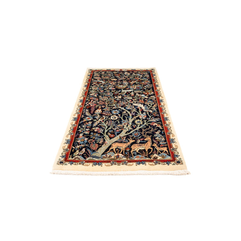 Alfombra de pasillo Alfombra persa - Clásica - 188 x 90 cm - azul oscuro