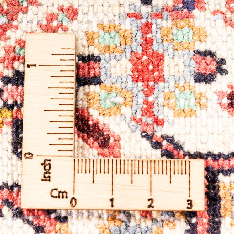 Alfombra de pasillo Alfombra persa - Nómada - 202 x 87 cm - crema