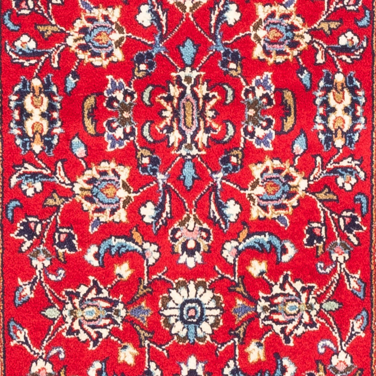 Alfombra de pasillo Alfombra persa - Keshan - 190 x 72 cm - rojo