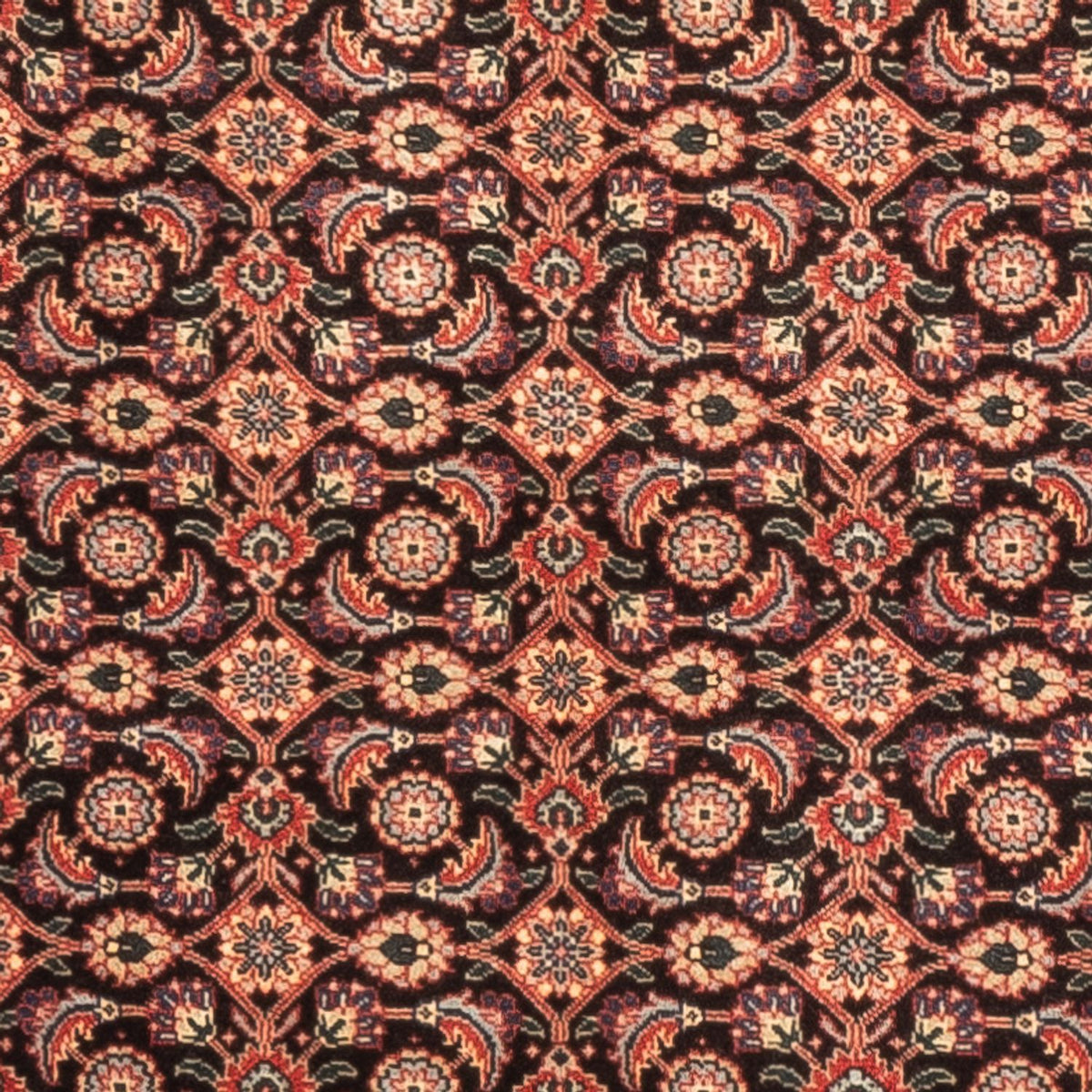 Alfombra de pasillo Alfombra Persa - Tabriz - Real - 200 x 68 cm - azul oscuro