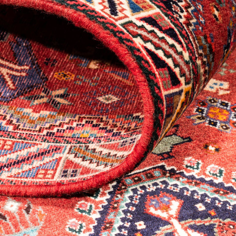 Alfombra de pasillo Alfombra persa - Nómada - 200 x 84 cm - rojo