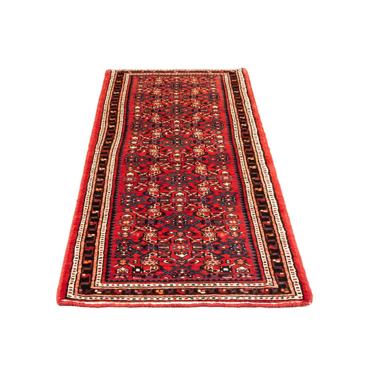 Alfombra de pasillo Alfombra persa - Nómada - 192 x 68 cm - rojo
