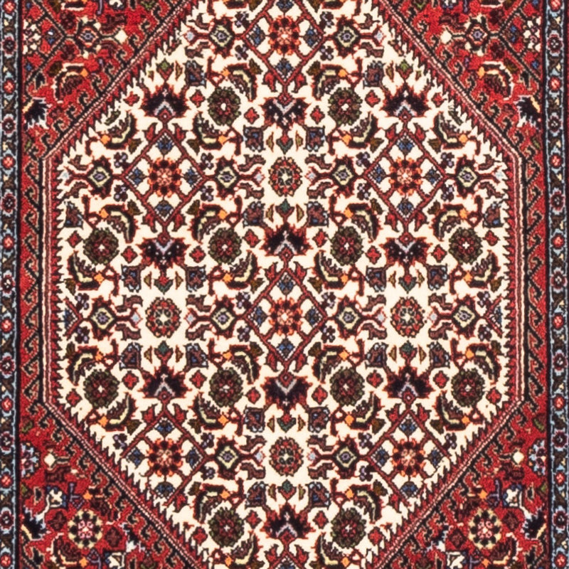 Alfombra de pasillo Alfombra persa - Bidjar - 228 x 61 cm - rojo