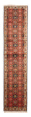 Alfombra de pasillo Alfombra persa - Clásica - 254 x 50 cm - rojo