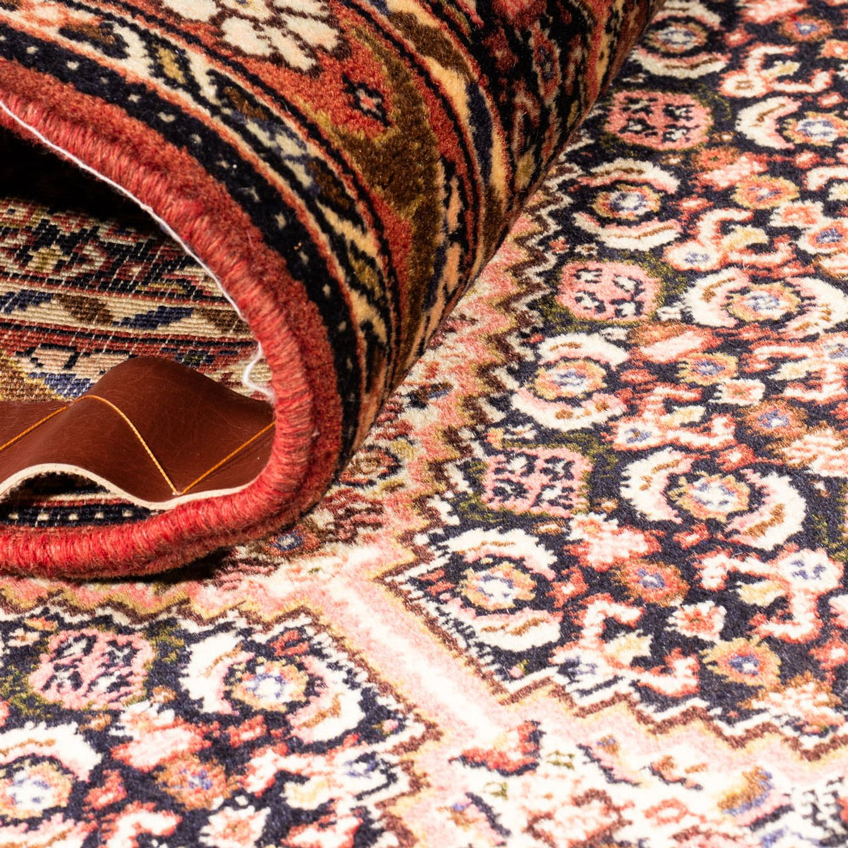 Alfombra de pasillo Alfombra persa - Clásica - 227 x 70 cm - beige oscuro