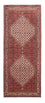 Alfombra de pasillo Alfombra persa - Bidjar - 205 x 81 cm - rojo