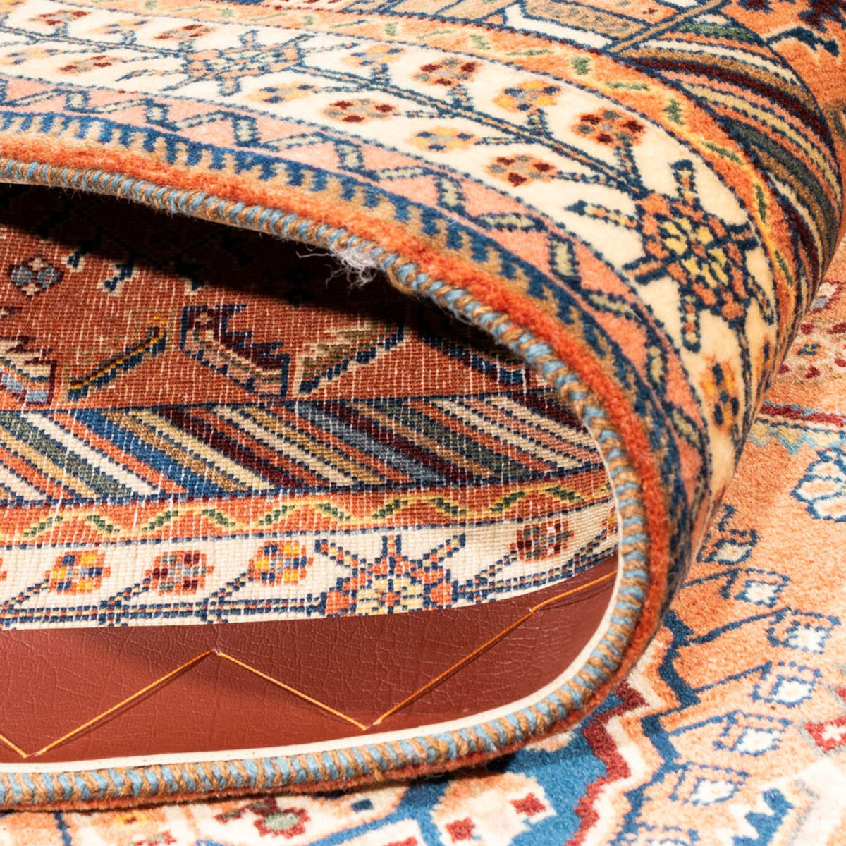 Alfombra de pasillo Alfombra Gabbeh - Persa Kashkuli - 195 x 84 cm - rojo