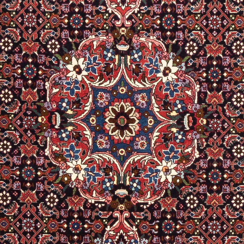 Alfombra de pasillo Alfombra persa - Bidjar - 200 x 76 cm - azul oscuro