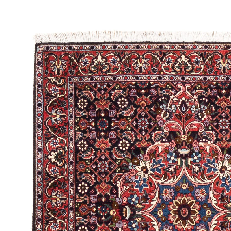 Alfombra de pasillo Alfombra persa - Bidjar - 200 x 76 cm - azul oscuro