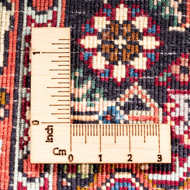 Alfombra de pasillo Alfombra persa - Bidjar - 200 x 76 cm - azul oscuro