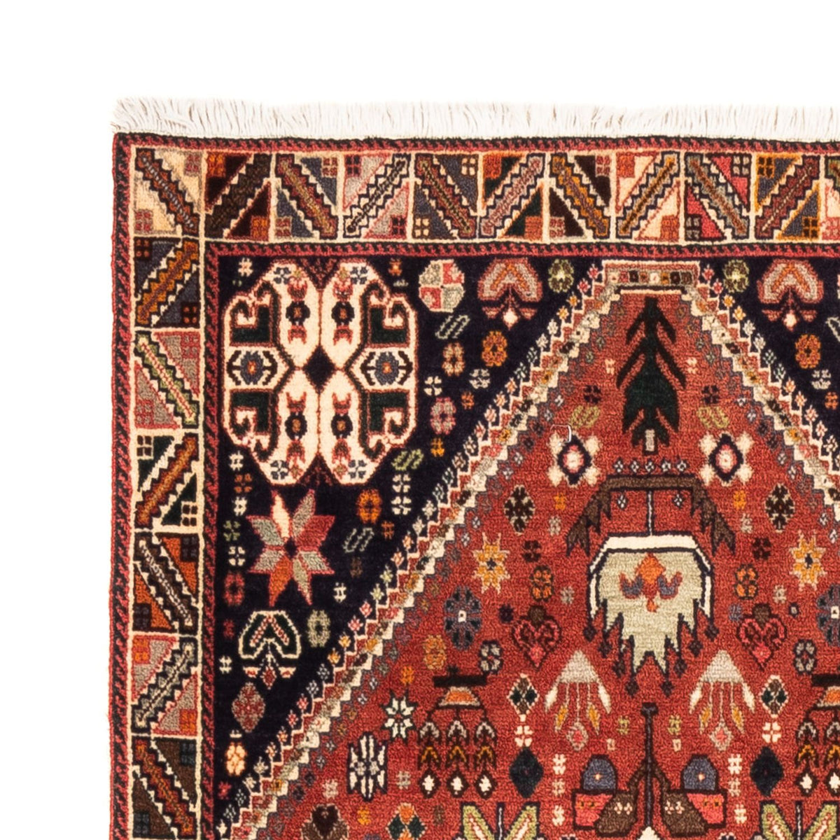 Alfombra de pasillo Alfombra persa - Nómada - 197 x 80 cm - rojo