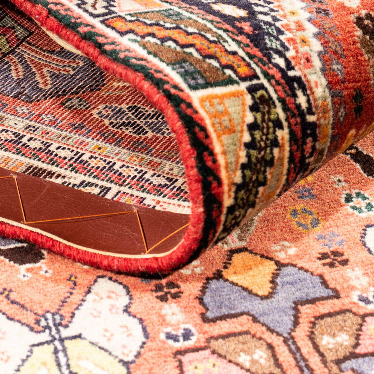 Alfombra de pasillo Alfombra persa - Nómada - 197 x 80 cm - rojo